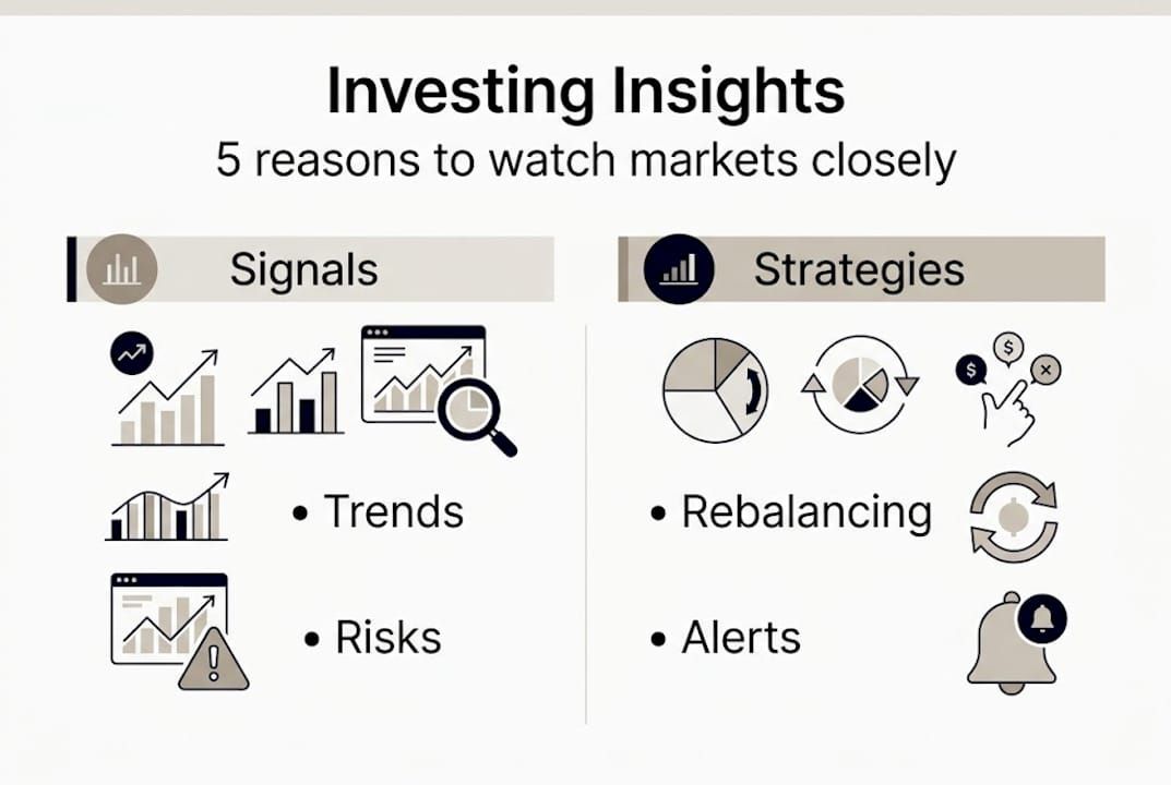 Infographic on five key market insights