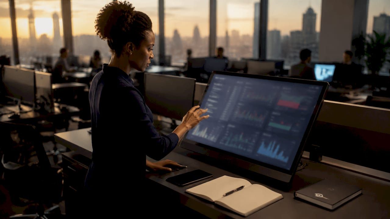 Trader manipulating liquidity data interface